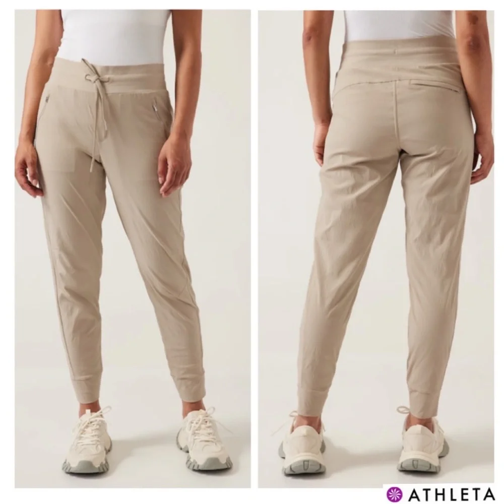 🔥 ATHLETA Trekkie North Jogger Lightweight Pants & 2-Way Stretch NWT’S-$90 - Picture 3 of 7